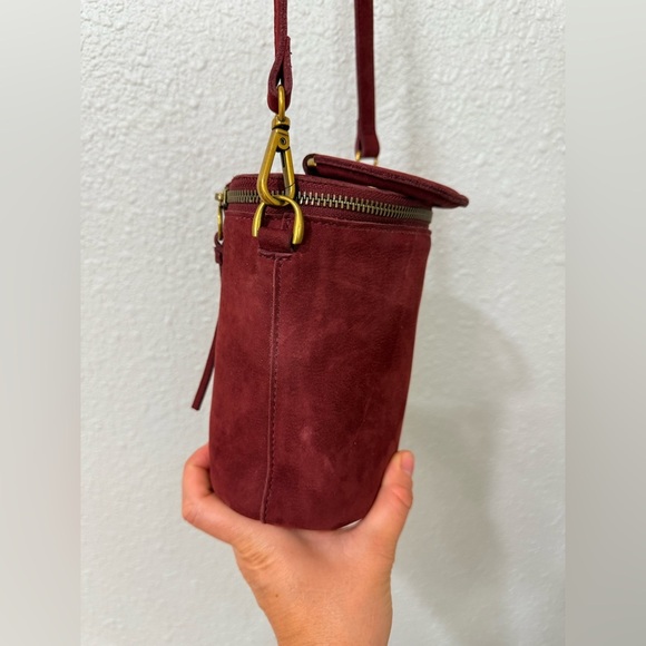 The Holland Binocular Bag in Nubuck Leather - Picture 4 of 15